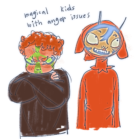 nisar and lil goat spirit kid